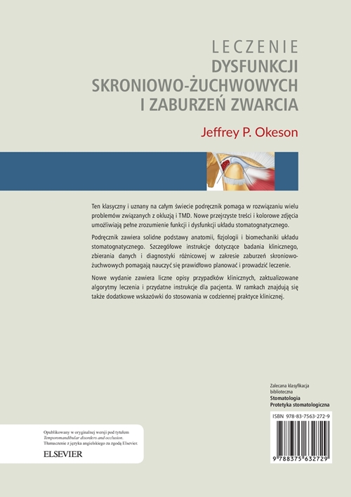 Leczenie dysfunkcji skroniowo-żuchwowych i zaburzeń zwarcia Okesona